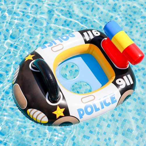 Flotador Bebe 3meses - 6años Salvavidas Inflable Negro