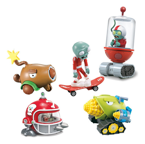 Juego De 5 Maquetas De Coche De Plants Vs Zombies 2