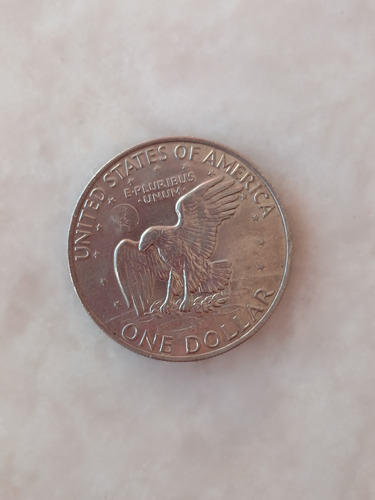 Moneda 1 Dolar Usa 1972 One Estados Unidos Grande 