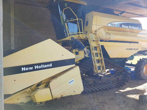 New Holland Tc 57 Hidro Plus 17 Pés Ano 2008