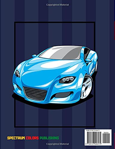 Sports Cars Coloring Book: A Collection Of Amazing Sport And Supercar Designs For Kids, De Armani, Joanna., Vol. 1. Editorial Independently Published, Tapa Pasta Blanda, Edición 1 En Inglés, 2021