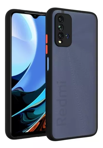 Case Funda Mate Antishock Para Xiaomi Redmi 9t - Negro