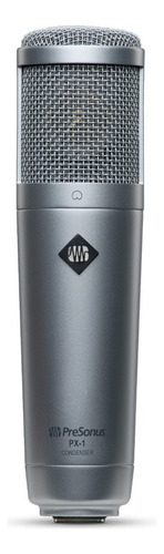 Micrófono PreSonus PX-1 Condensador Cardioide color silver