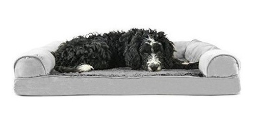 Furhaven Pet Orthopedic Sofa Pet Bed Ultra Plush Y Velvet So
