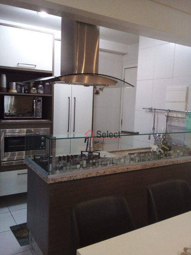 Imagem 13 de 30 de Lindo Apartamento Com 2 Dormitórios, Closet E 1 Suíte, Ampla Varanda, Cozinha Americana, 77 M², À Venda No Jd. Avelino - Ap1529