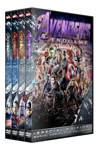Avengers - Los Vengadores Saga Dvd - Latino/ingles Subt Esp