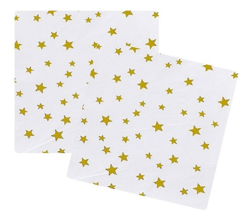 Servilletas De Papel Para Decoración Con Diseño De Estrellas