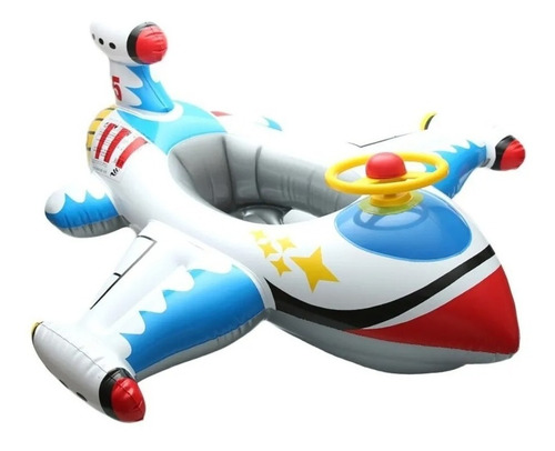 Imagen 1 de 6 de Flotador Inflable Bebe Lancha Alberca Piscina Protección