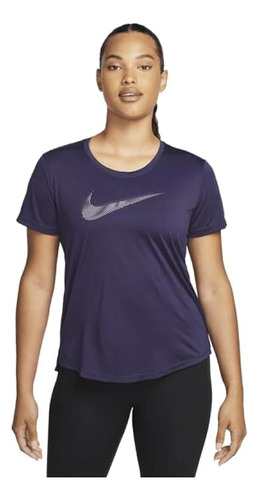 Remera Nike Dri-fit Swoosh Mujer - Fb4696-555