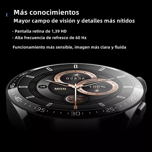 Reloj Inteligente Hw28 Smartwatch Para Hombre+nfc