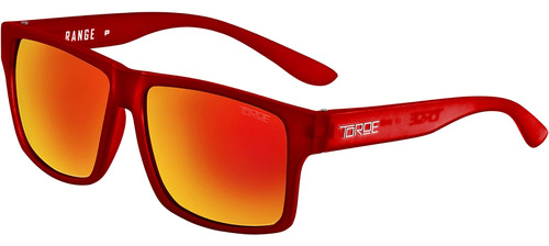 Gafas De Sol Polarizadas Rojas Duraderas Toroe Scrip Edición