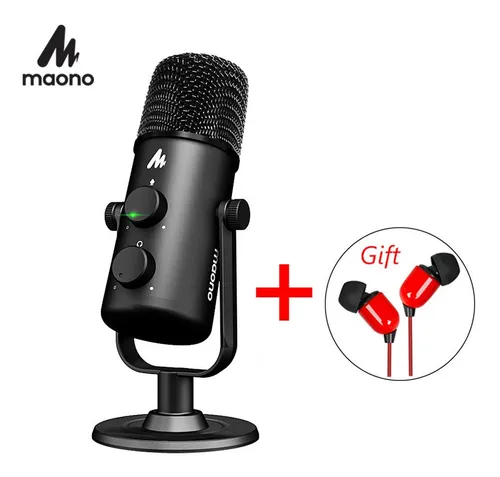 Micrófono Usb Maono Au-903 De Escritorio Podcast Micrófono