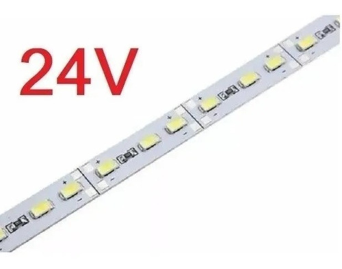 Barra De Led Régua Smd 5730 24 V - 1 Metro Branco Frio