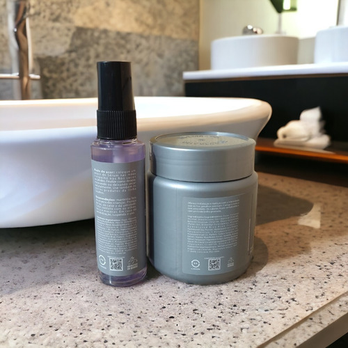 Kit Grisalhos Finalização Máscara 250ml Serum Finalizad 55ml