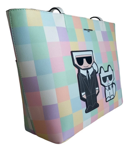 Bolsa Tote Karl Lagerfeld Original Mod:lh1a43bb Med:43x30x14