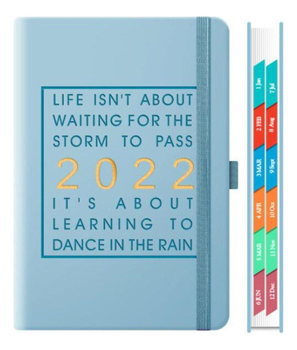 Cuadernos Planificadores Para 2022, Tamaño A5, Supergruesos,
