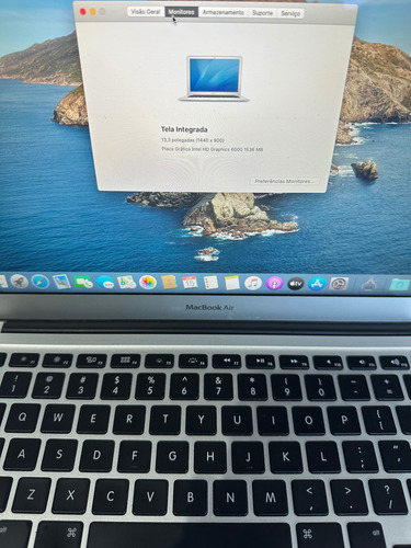 Macbook Air Macboor Air - 2017 Prateado (Usado)