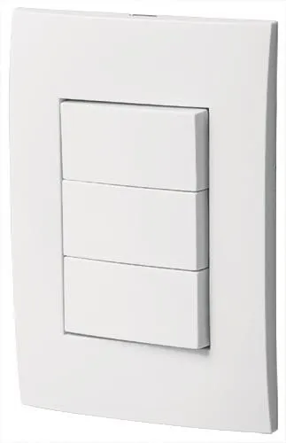 comprar Placa Con 3 Interruptor Sencillo Oslo Voltech 46497