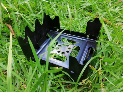 Imagen 2 de 9 de Estufilla Camping Ust Aluminio Bikepacking Cicloturismo