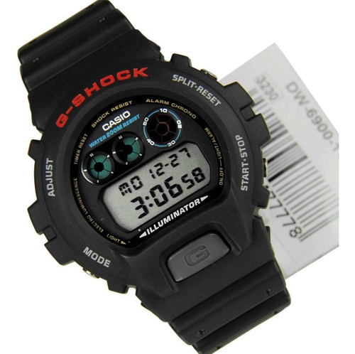 Reloj Casio G-shock Dw-6900-1v Original +como Detectar Falso