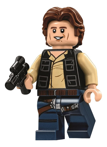 Minifigura Lego Star Wars De La Estrella De La Muerte Han So