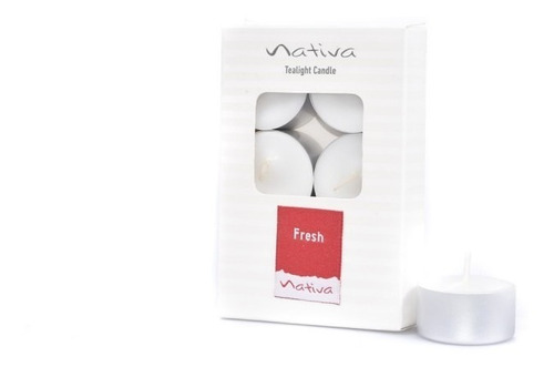 Velas Nativa Tealights X6 Aromaticas Perfumada Fragancias