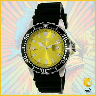 Reloj Invicta 10918 Pro Diver Yellow Dial Buceo Polyurethane