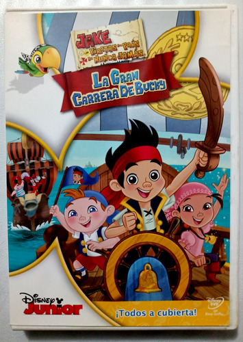 Jake Los Piratas De Nunca Jamás La Gran Carrera De Bucky Dvd (Usado)