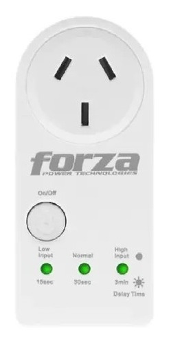 Protector De Voltaje Forza Fvp1202b-a 220v - 1500w - Blanco