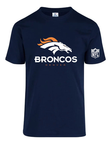Playera Broncos De Denver Nfl Para Niña Y Niño