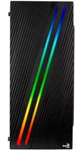Armário para jogadores com painel acrílico Aerocool Streak Rgb Mid Tower