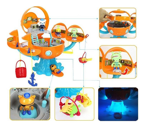 Los Octonautas: Octonautas, Octonautas, Octopod Castle, Perc