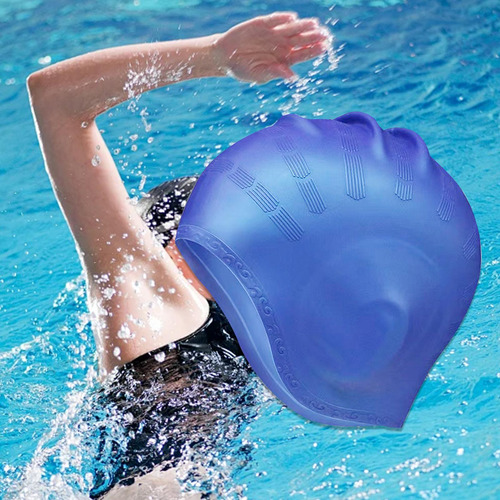 2 Gorro De Natación Gorro De Natación De Silicona Suave