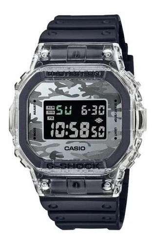 Reloj Casio G-shock Analogico Hombre Ga-700ar-1acr Color de la correa DW-5600SKC-1CR