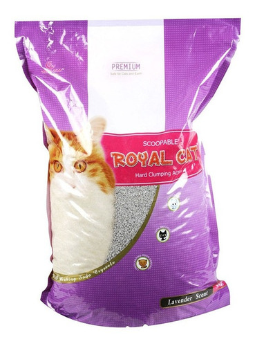 Arena Para Gatos Royal Cat Lavanda 5k