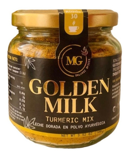 2 Tés Golden Milk Leche Dorada - g a $600