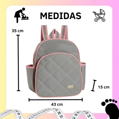 Bolso mediano Lilian Baby: practicidad y organización