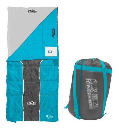 Sleeping Bag Bolsa De Dormir 2 En 1 Ecology -6ºc / 6ºc