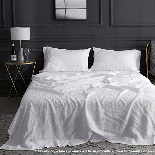 Pack De 2 Fundas De Almohada King Linens, 100% Lino Francés,