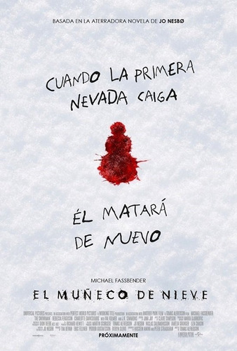 Poster Original Cine El Muñeco De Nieve