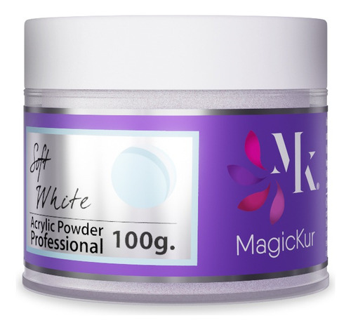 Polimero Acrilico Soft White 100g Magickur