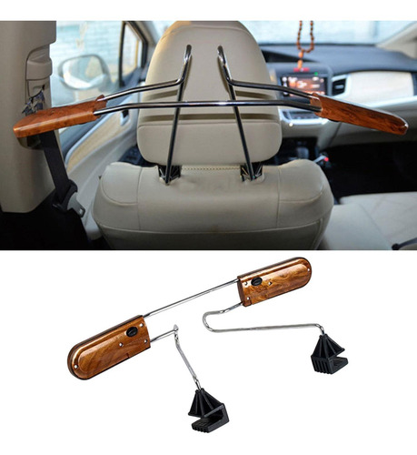 Reposacabezas De Coche Ajustable Perchero De Asiento Trasero