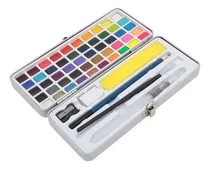 Comprar Suministros De Pintura Artística, Juego De Acuarela Sólida D