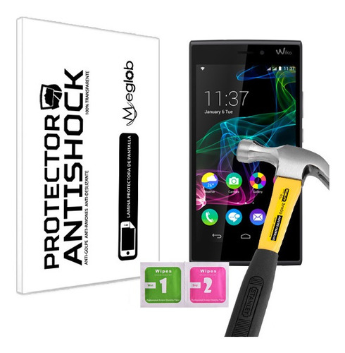 Protector De Pantalla Antishock Wiko Ridge 4g