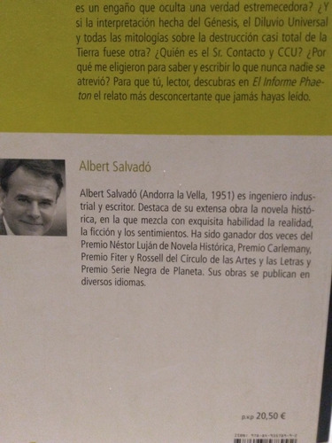 Informe Phaeton Albert Salvado. El Anden