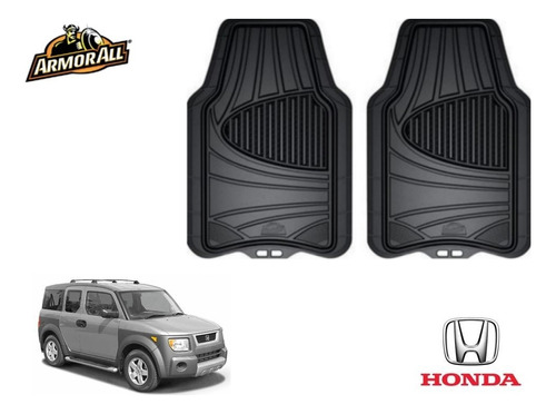 Par Tapetes Negros Uso Rudo Honda Element 2003 Armor All