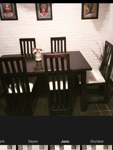 Juego De Comedor 6 Sillas Directo De Fabrica