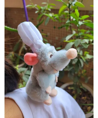 Peluche Ratatouille Disney Original Pega Al Hombro Imán 17cm