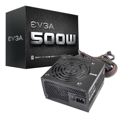 Fuente De Alimentación Evga 500 W1, 80+ Blanco 500w (100-w1-