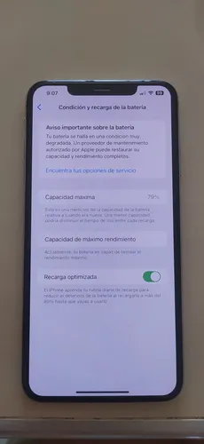 iPhone XS Max 256 Gb Plata (Usado)
